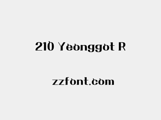 210 Yeonggot R