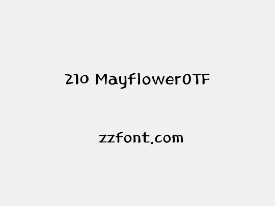 210 MayflowerOTF