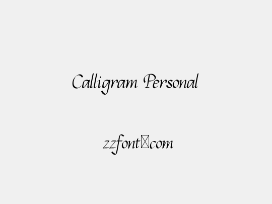 Calligram Personal