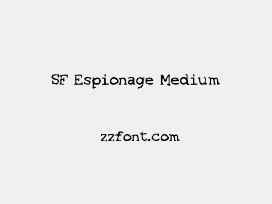 SF Espionage Medium