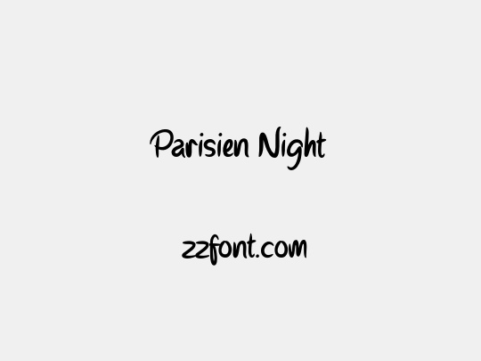 Parisien Night