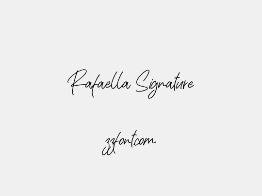 Rafaella Signature