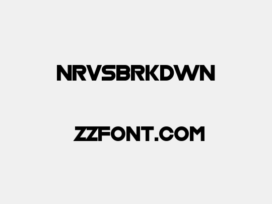 Nrvsbrkdwn