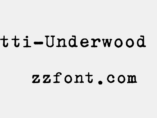 zai Olivetti-Underwood Studio 21 Typewriter