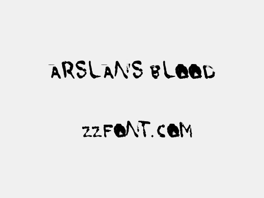 Arslan's Blood