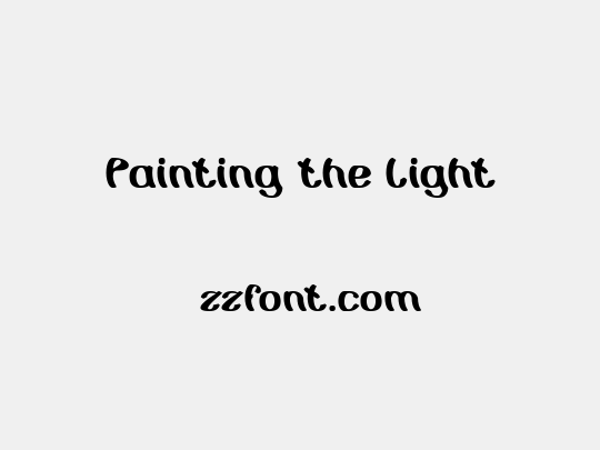 Painting the Light