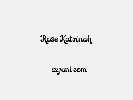 Rose Katrinah