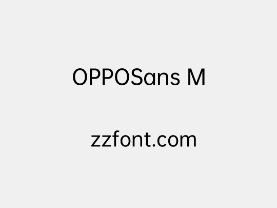 OPPOSans M