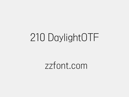 210 DaylightOTF