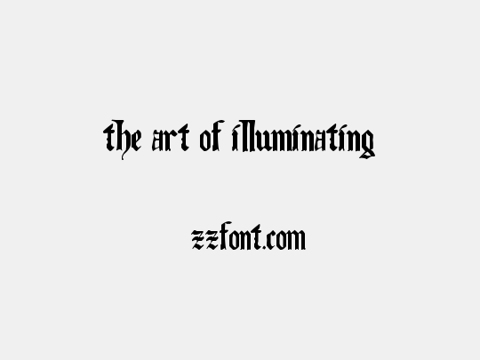 The Art of Illuminating