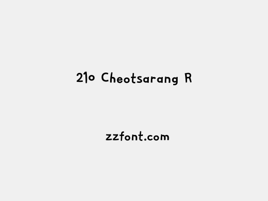 210 Cheotsarang R