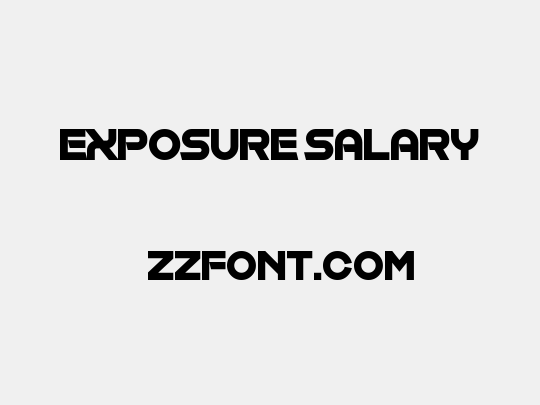 Exposure Salary