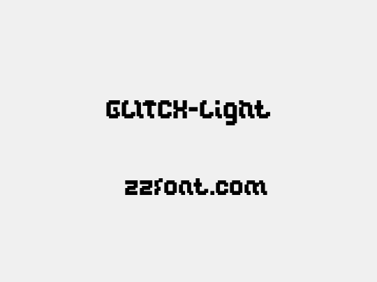 GLITCH-Light