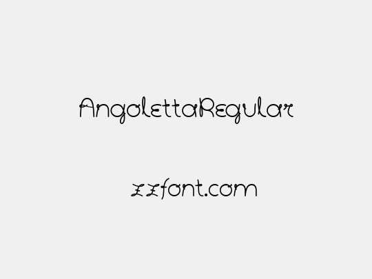 AngolettaRegular