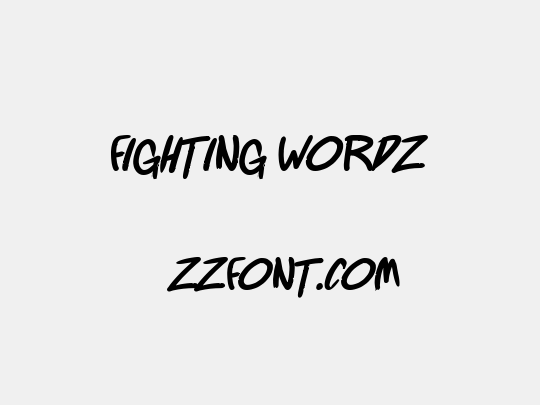 Fighting wordz