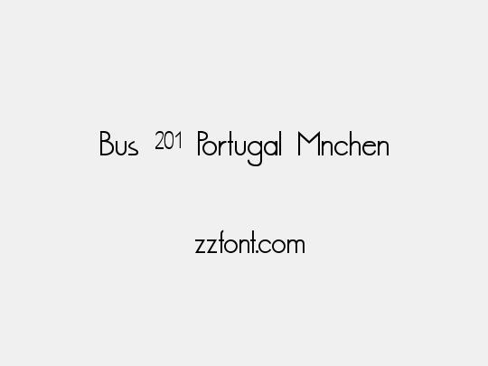 Bus 201 Portugal Mnchen