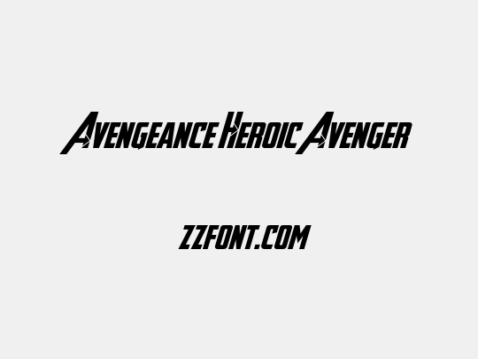 Avengeance Heroic Avenger