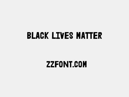 Black Lives Matter