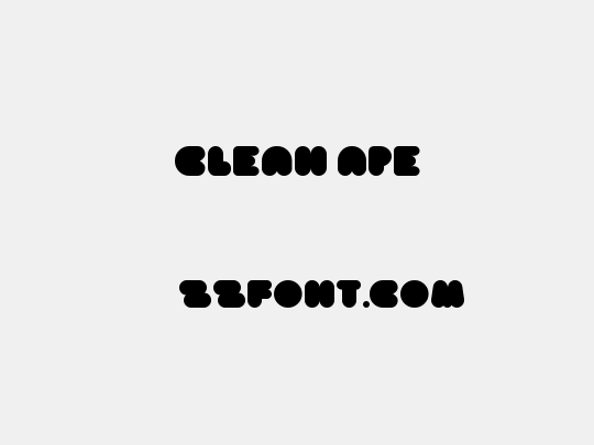 Clean Ape