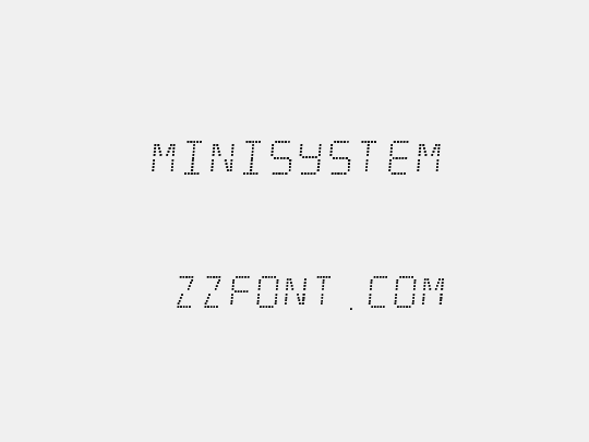 Minisystem