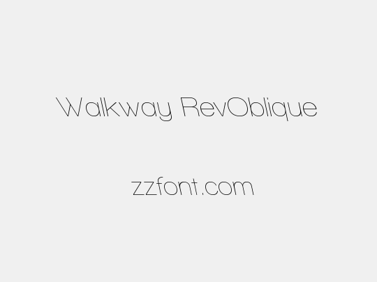 Walkway RevOblique