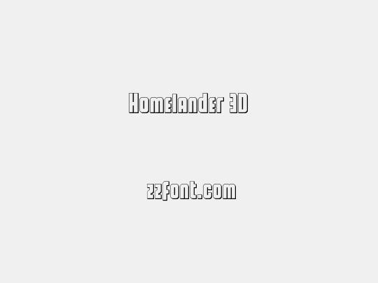 Homelander 3D