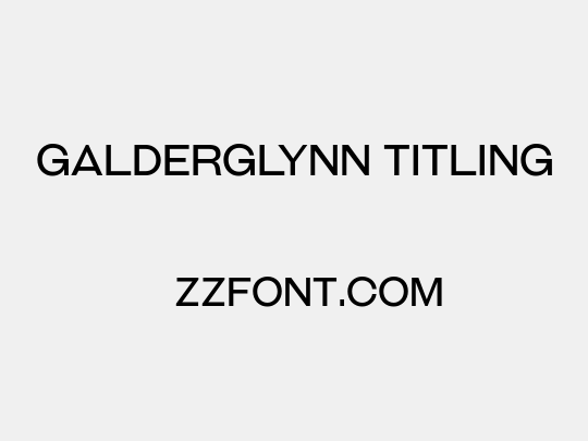 Galderglynn Titling