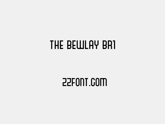 The Bewlay Br1