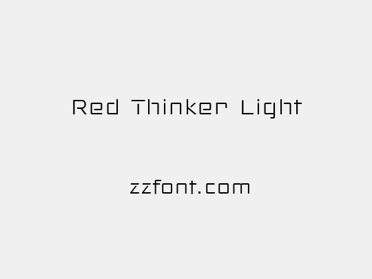 Red Thinker Light