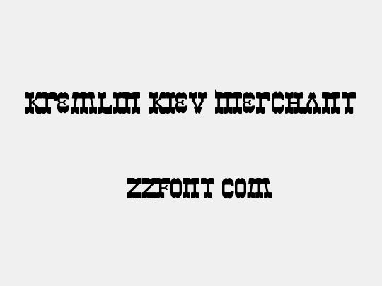 Kremlin Kiev Merchant