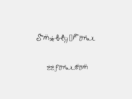 Smiley_Font