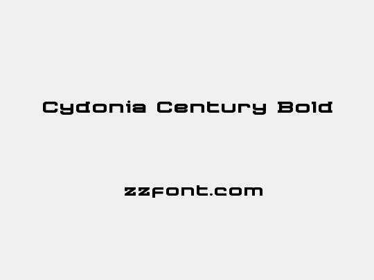 Cydonia Century Bold