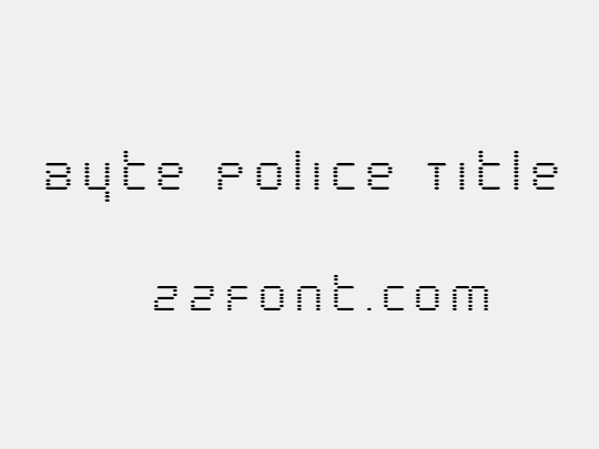 Byte Police Title