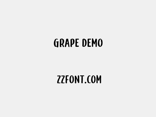 Grape Demo