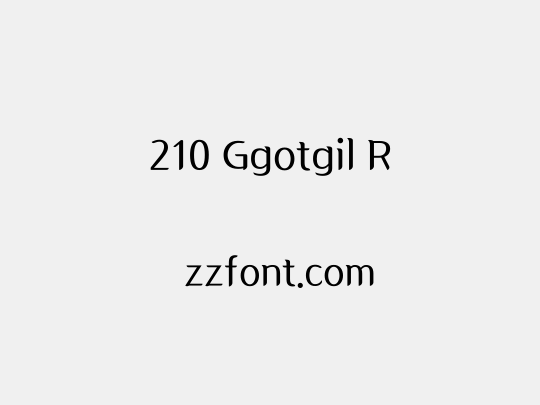 210 Ggotgil R