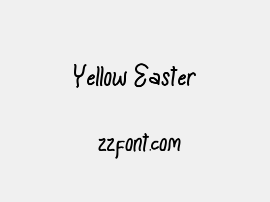 Yellow Easter