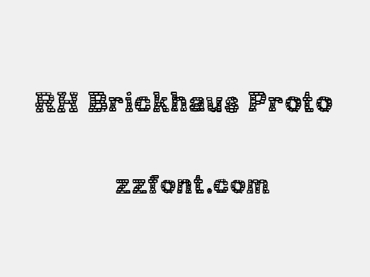 RH Brickhaus Proto