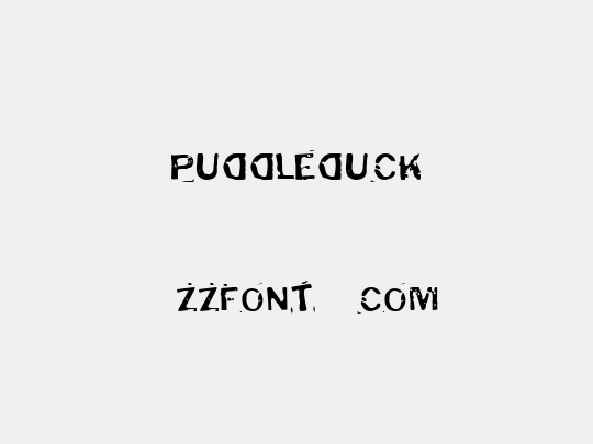 Puddleduck