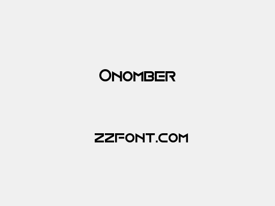 Onomber