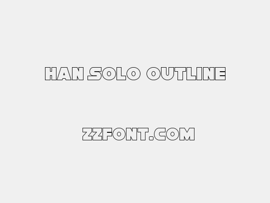 Han Solo Outline