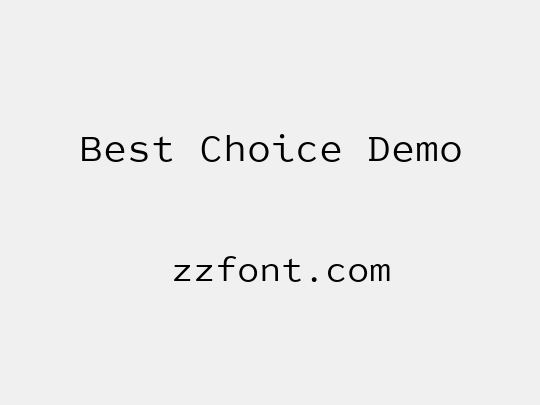 Best Choice Demo