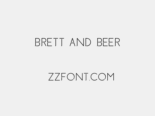 Brett and Beer