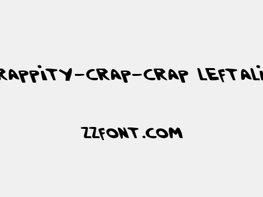 Crappity-Crap-Crap Leftalic