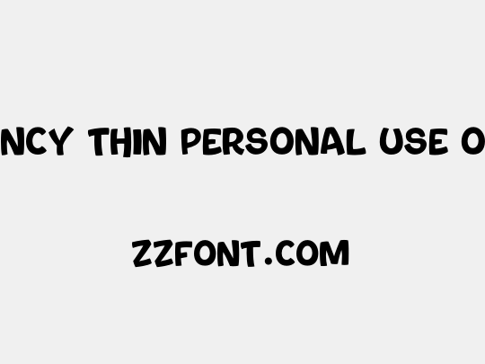 Bouncy Thin PERSONAL USE ONLY