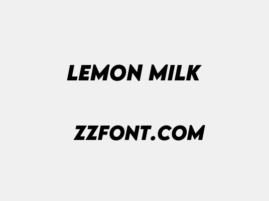 LEMON MILK