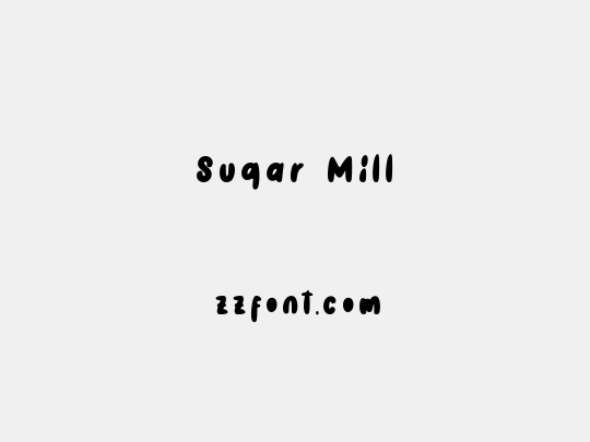 Sugar Mill