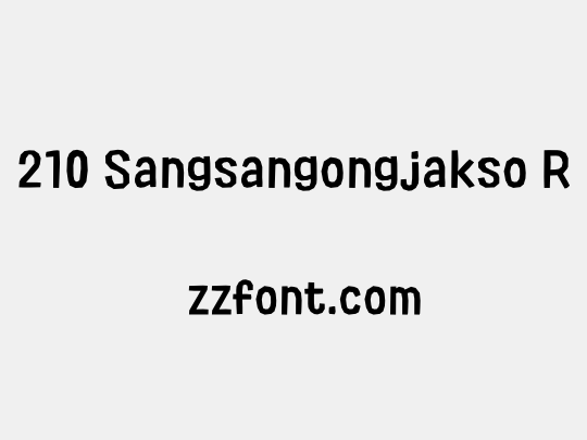 210 Sangsangongjakso R