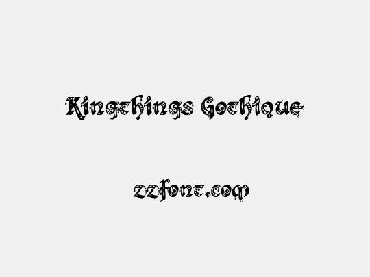 Kingthings Gothique