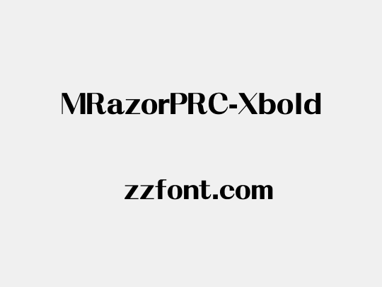 MRazorPRC-Xbold