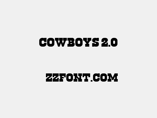 Cowboys 2.0